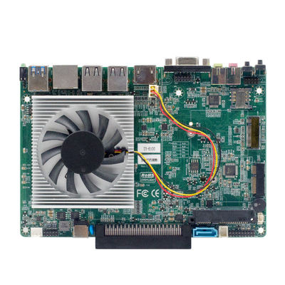 Skylake 3855U OPS Motherboard Industrial Mini PC Mainboard With NGFF Port And RS232 For Teaching Electronic Whiteboard